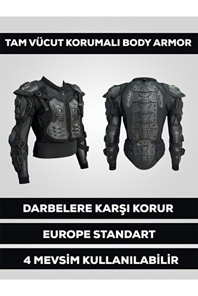 MOTOKIT CRAYZBULL TURTLE Body Armor – Tam Vücut Korumalı Motosiklet Body Armour