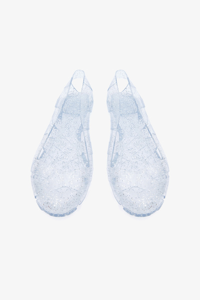 Penti Jelly Silver Color Sea Shoes