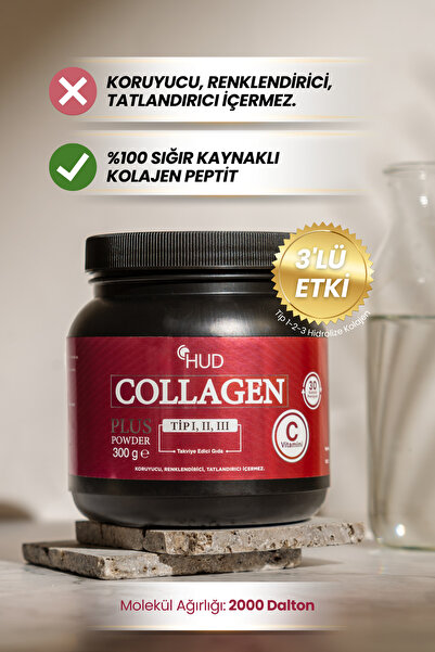 Hud Collagen Plus Powder 300 G - Toz Kolajen