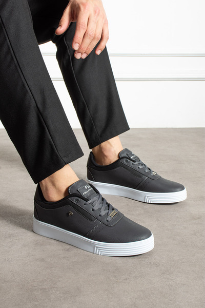FİLLİNG POLO Gray White 105 Men's Sneaker Casual Shoes