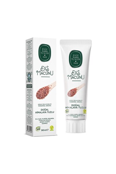 Eyüp Sabri Tuncer معجون أسنان أيوب صابر تونجر الطبيعي بملح الهيمايالا 90 مل