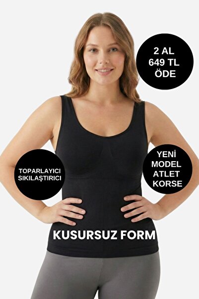 ALEXANDER HUD Extra Göğüs Göbek Bel Toparlayıcı Sıkılaştırıcı Bir Beden İncel...