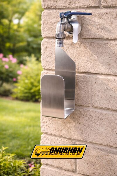 Onurhan Paslanmaz Çelik Hortum Askısı Bahçe Hortumu Tutucu