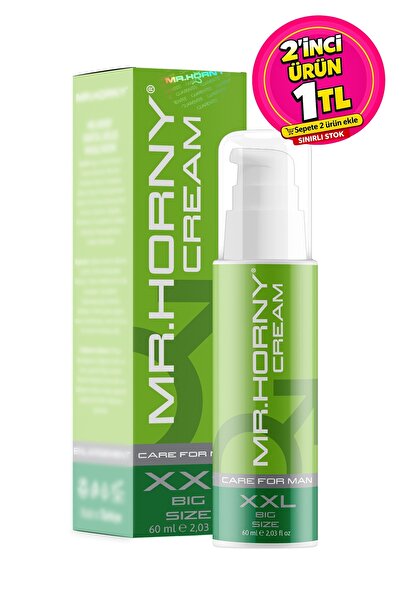 Mr.Horny XXL Big Size Genital Area Sizing Cream For Men Erkeklere Özel Büyütm...