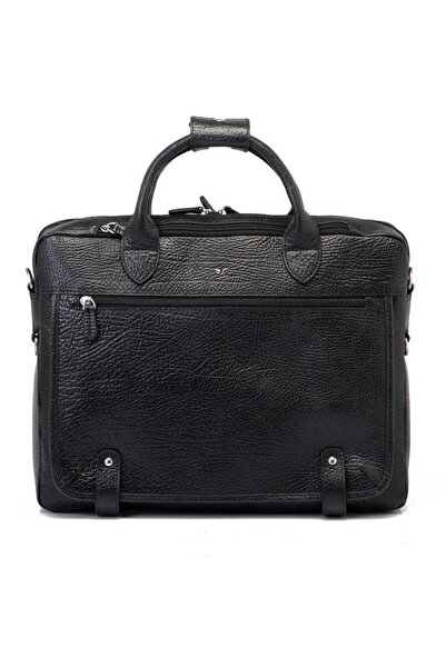 Tergan حقيبة رجالية من الجلد الطبيعي باللون الأسود - S1EV00021438-P2Y