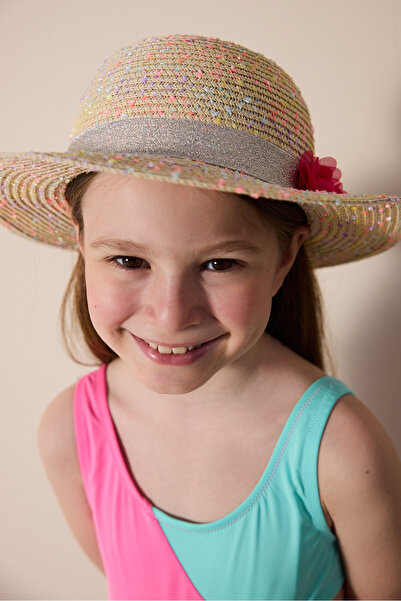 Penti Silver Multicolored Hat for Girls