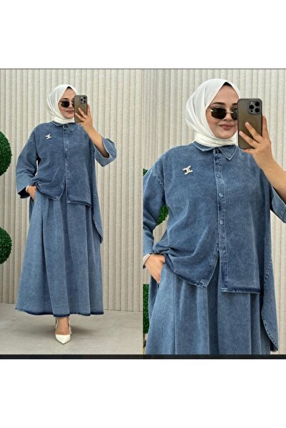 İLGEN TEKSTİL KOT ETEKLİ TAKIM