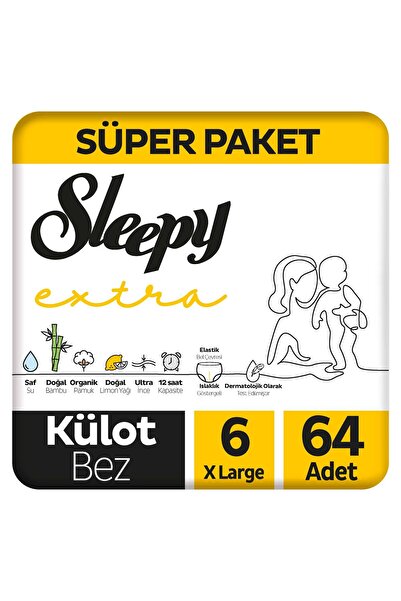 Sleepy حفاضات يومية إضافية للأنشطة اليومية مقاس 6 كبير جدًا 64 قطعة