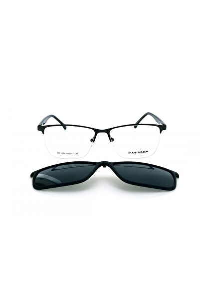 DUNLOP 4776 C3 Polarized Anti-Glare 2 Clip-On + Blue Light Protection Glasses