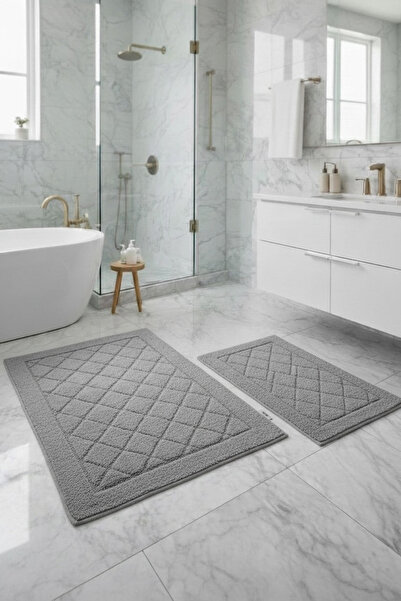 Özdilek Tufting 2-Piece Toilet Set Balance