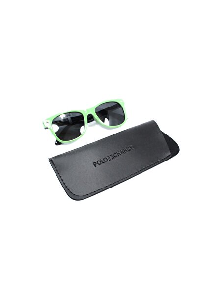 JULIANO Polo Exchange Black Leather Children's Glasses Case