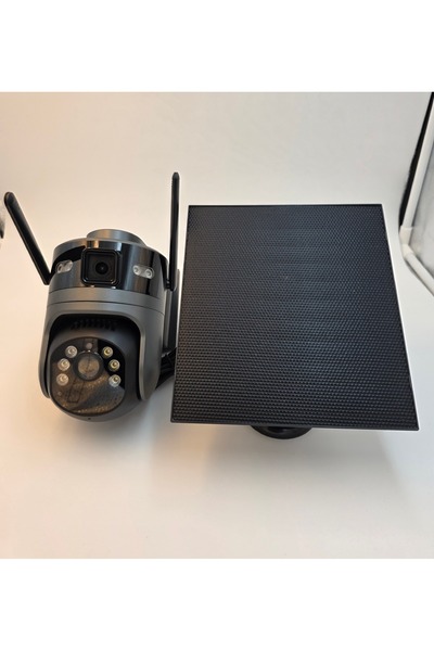 ICam Dual Lens 4G Solar AOV Camera