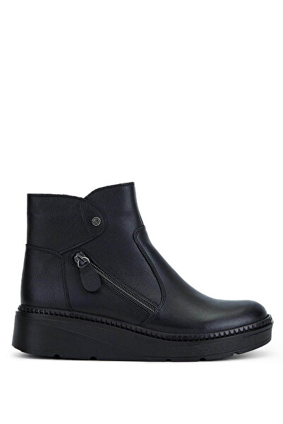 Tamer Tanca Women's Genuine Leather Casual Boots 824 2717 Bn Boots Sk23/24