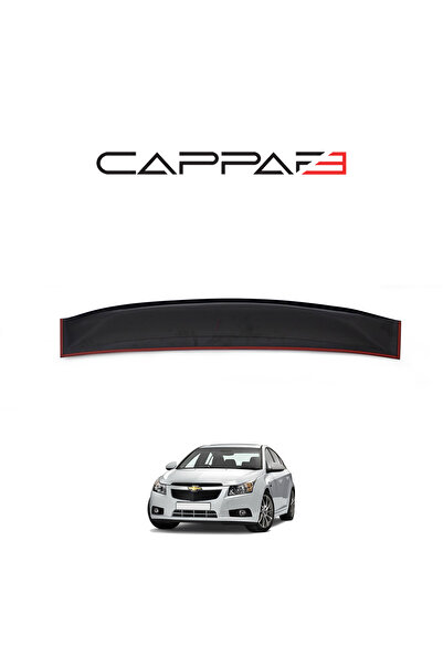Cappafe Chevrolet Cruze 2008-2016 Arka Cam Üstü Spoyler Rüzgarlık Kanat Akril...