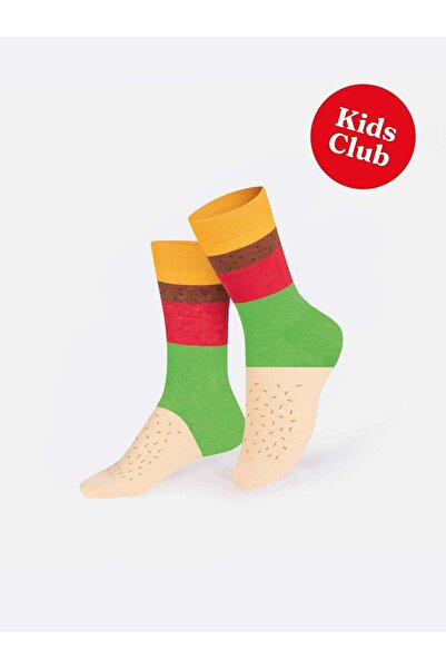 Eat My Socks - Cheese Burger Kids Socks