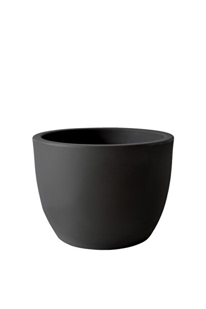 Teraplast Ares 50 Plastik Saksı Antrasit
