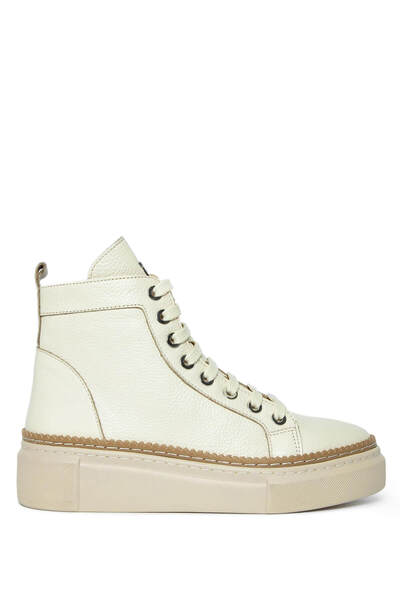 Tamer Tanca Kadın Hakiki Deri Casual Bot 937 5022-72 Bn Bot Sk23/24