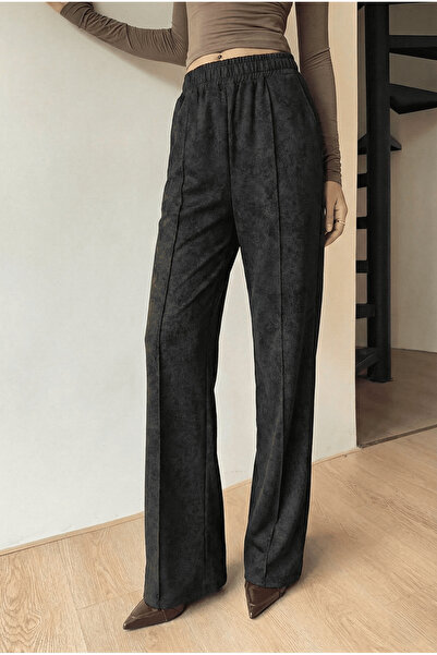 ESPİNA Dámske voľné nohavice s neformálnym výstrihom a vreckami na prednej st...