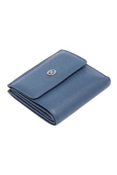 Tergan Синій жіночий гаманець із натуральної шкіри - S1CB00005627-T0M