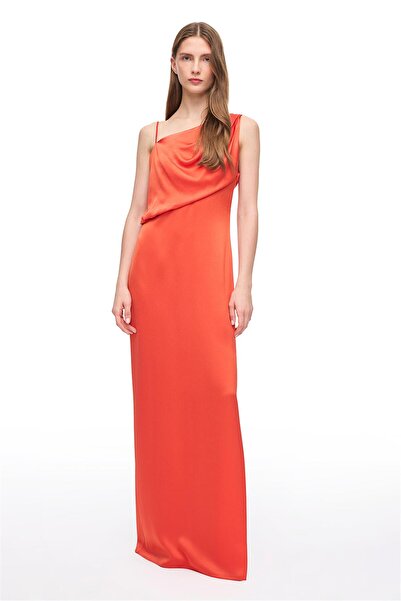 Perspective Orange Mosso Dress