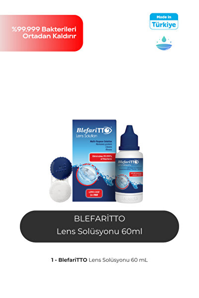 BLEFARİTTO Lens Solüsyonu 60 ml 10/2026