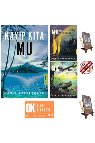 Omega Kayıp Kıta Mu - Kayıp Kıta Mu'nun Çocukları - Kutsal Sembolleri / 3 kit...