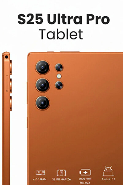 NEFFO TABLET 10.1 Fhd Ekran 4 gb Ram 32 Gb Hafiza Klavye Mause Hediyeli TURUNCU