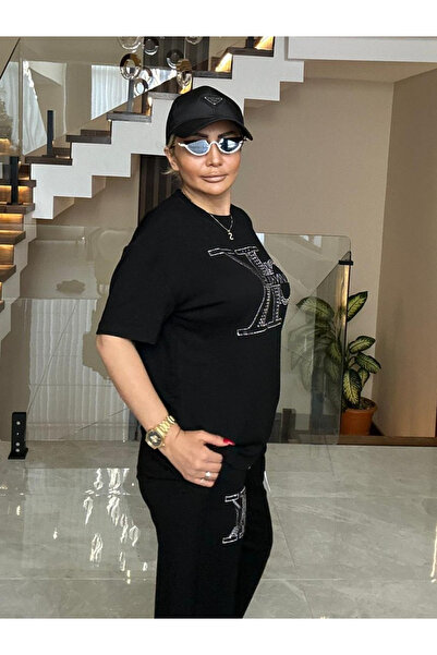 Kokoşum Butik 7483 Set de piatră neagră