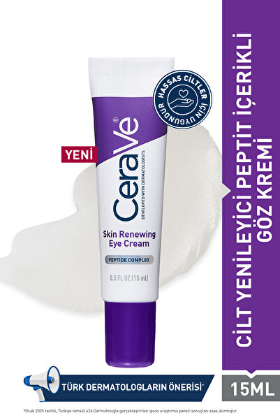 CeraVe Skin Renewing Cilt Yenileyici Peptit İçeren Göz Kremi 15 ml