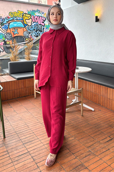 Ovn. Creek Tie Back Suit - Red