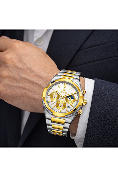 Generic OrientC Luxury Mens Chronograph Watch Quartz Movement, Water Resistan...