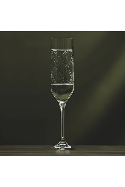 Qua Home Yvette Kristal Şampanya Kadehi 200 cc