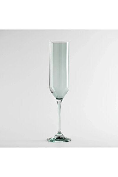 Qua Home Sunset Kristal Şampanya Kadehi Koyu Yeşil 200 cc