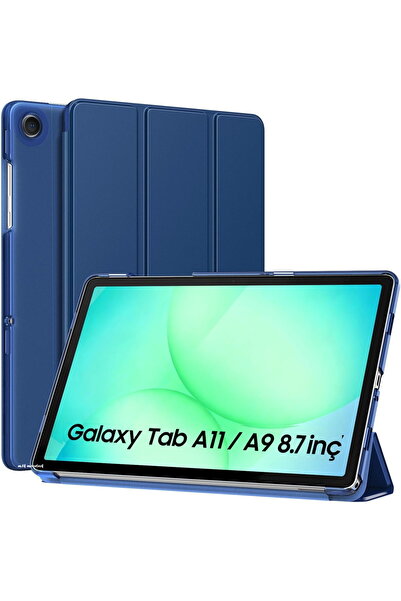 m.tk moveteck Samsung Galaxy Tab A11/A9 8.7 inç Tablet Kılıfı Akıllı Smart Uy...