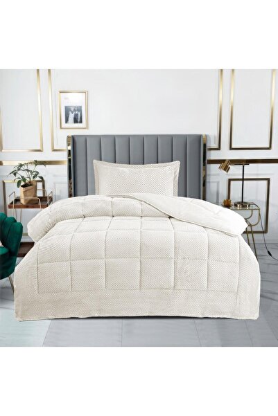 GOBLETTE HOME Carmen Series Single Bedspread Set | 180X230 cm Popcorn Texture...