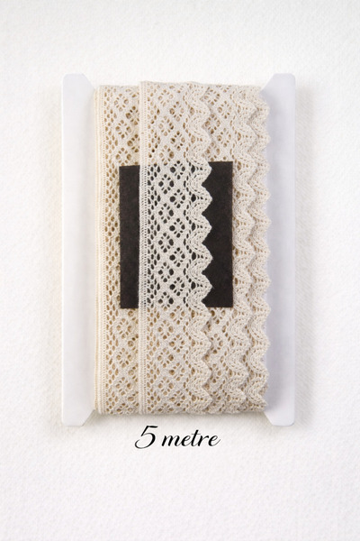 Esteks Dantel ve Tekstil Aksesuarları Памук Копанакі Дентл 5 метрів