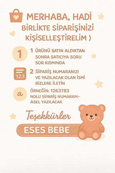 esi mağazacılık İsimli atkı bere