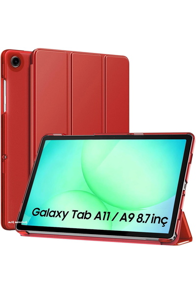 m.tk moveteck Samsung Galaxy Tab A11/A9 8.7 inç Tablet Kılıfı Akıllı Smart Uy...