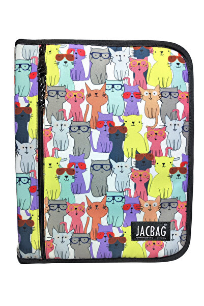 Jacbag ملف منظم بسحاب مقاس A4