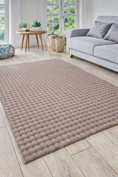 KEVLİNE Bubble Salon Mutfak Çocuk Odası Yolluk Kaymaz Taban Halı