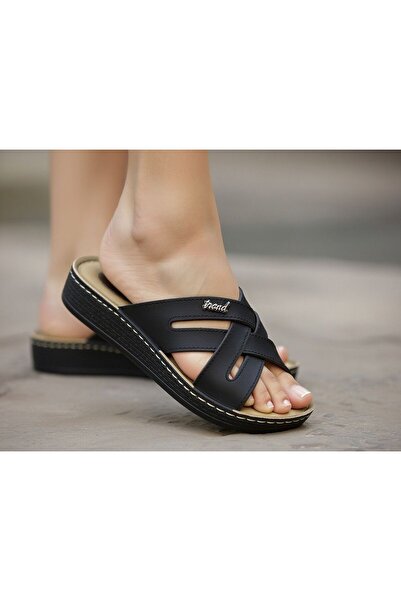 Budaks Women's Orthopedic Soft Lightweight Sole Daily Home and Outdoor Slippers