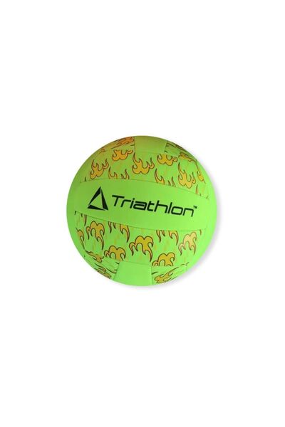 Triathlon T-210-Y Neopren Plaj Voleybol Topu | 5 Numara Standart Ölçü | Makin...