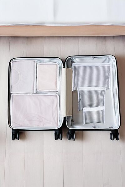 OPSLET 6' Lı Anne Bebek Hastane Çantası Organizer Seyehat Seti