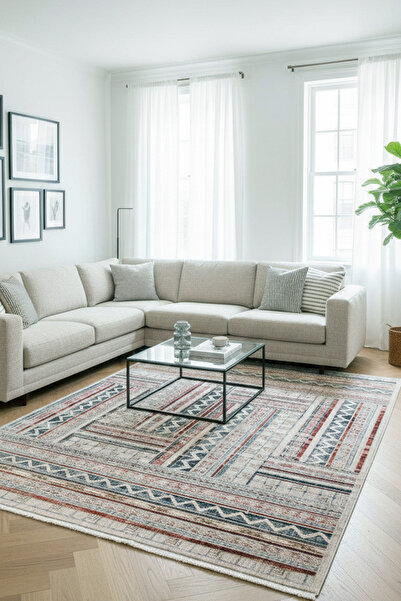 Home MELİDES, TOZUMAZ MODASER RENGARENK MEKAN SALON ODA HALISI