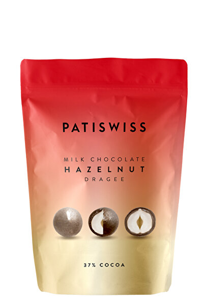 Patiswiss Sütlü Çikolatalı Fındık Draje, 80g
