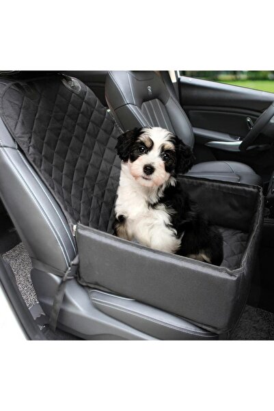 Avex Scaun auto pentru transportul unui caine sau pisica, 50 x 45cm, negru