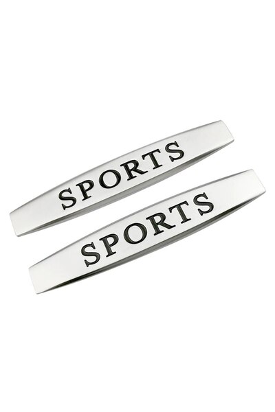 Avex Σετ 2 μεταλλικών εμβλημάτων αυτοκινήτων, αυτοκόλλητα, μοντέλο "SPORTS", ...