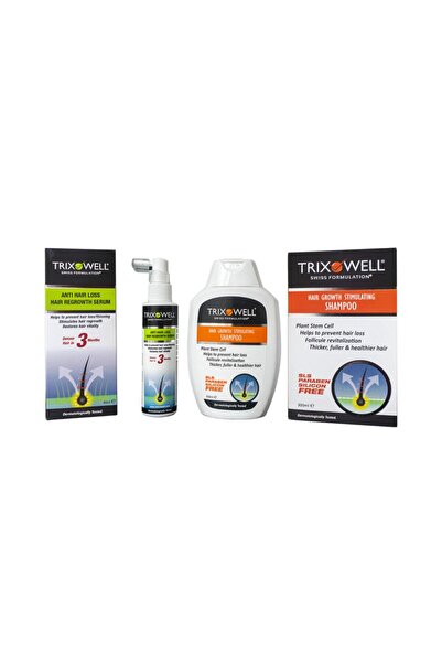 Trixowell مجموعة شامبو ومصل مضاد لتساقط الشعر