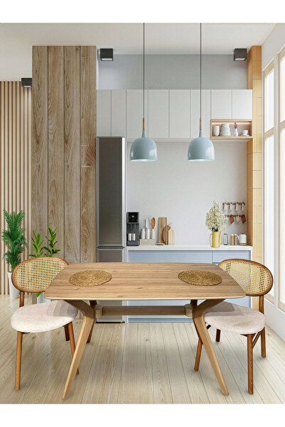 MODENSA 80X140 Mutfak Masa Salon Masası Viktoria Model (Sadece Masa)