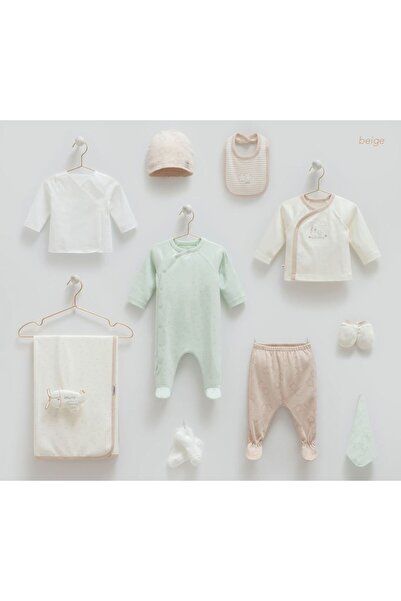 Caramell طقم خروج من المستشفى مكون من 10 قطع من القطن بنسبة 100% من Incibaby ...